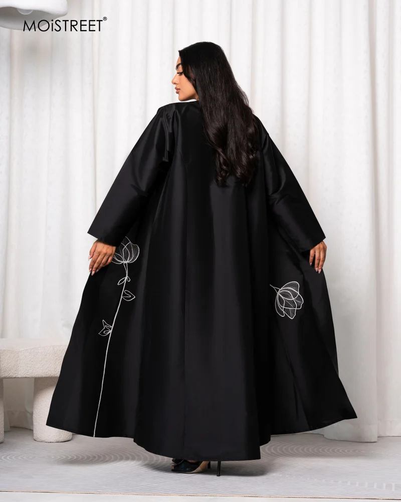 Moistreet  MOiSTREET Handmade Tafta Abaya for Women | Best Price UAE