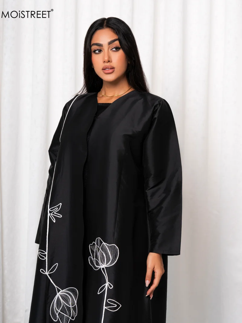 Moistreet MOiSTREET Handmade Tafta Abaya