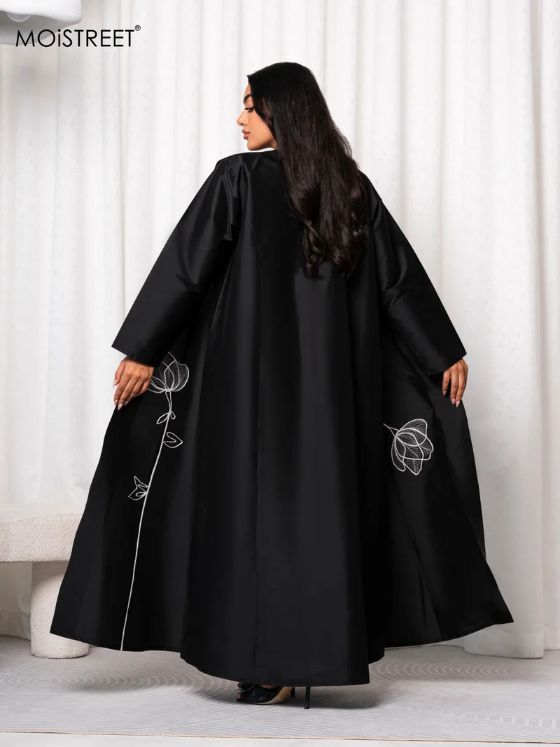 Moistreet  MOiSTREET Handmade Tafta Abaya for Women | Best Price UAE