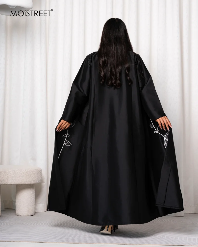 Moistreet  MOiSTREET Handmade Tafta Abaya for Women | Best Price UAE