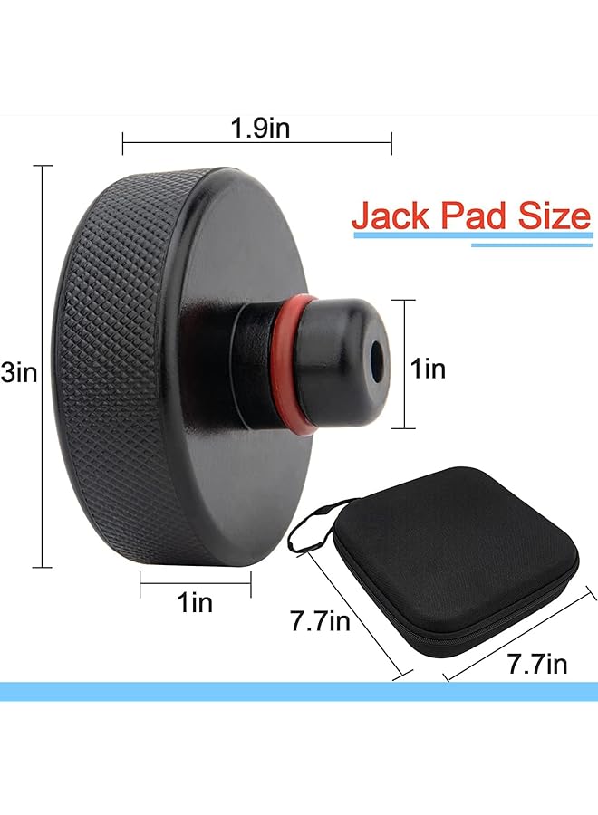 X Spring Jack Pad Puck, 4 Pcs Durable Car Stand Pads Compatible With Tesla Model 3/Y, Durable And Sturdy Jack Lift Pad Adapters With Easy To Install And Use, Perfect For Vehicle Maintenance, Repai - Image 4