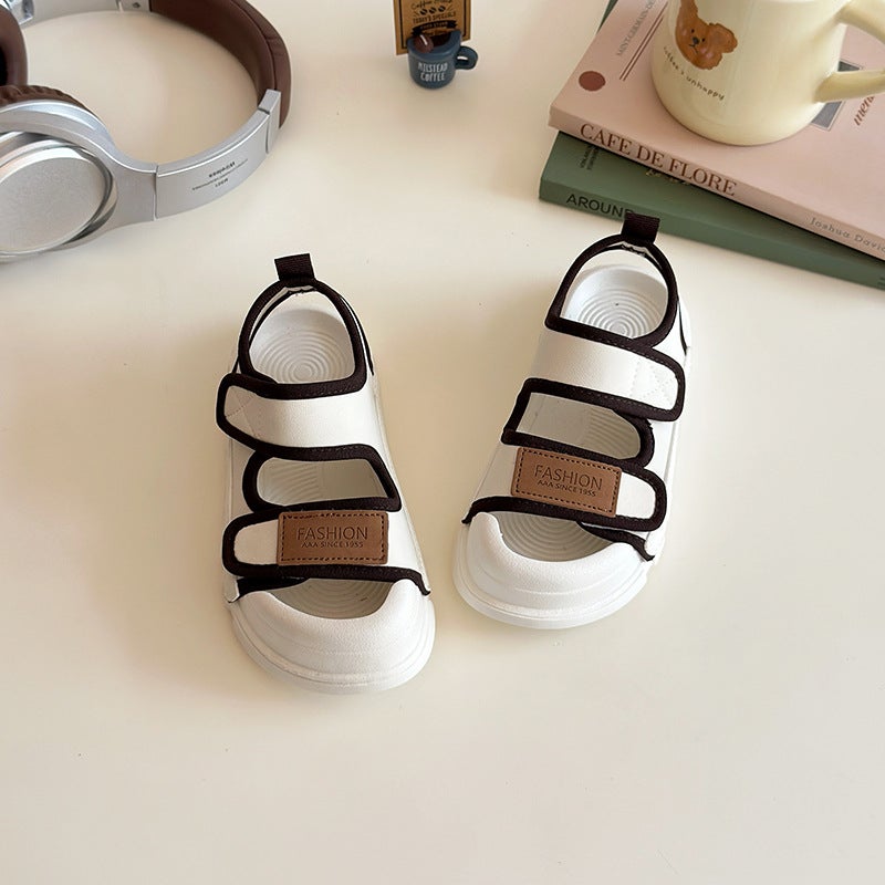 Boys Sandals 2025 Soft Sole Anti-Collision Girls Baotou Shoes Fashion Casual Non-Slip Children'S Beach Shoes - Image 4