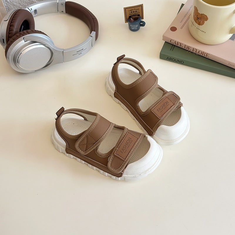 Boys Sandals 2025 Soft Sole Anti-Collision Girls Baotou Shoes Fashion Casual Non-Slip Children'S Beach Shoes - Image 5