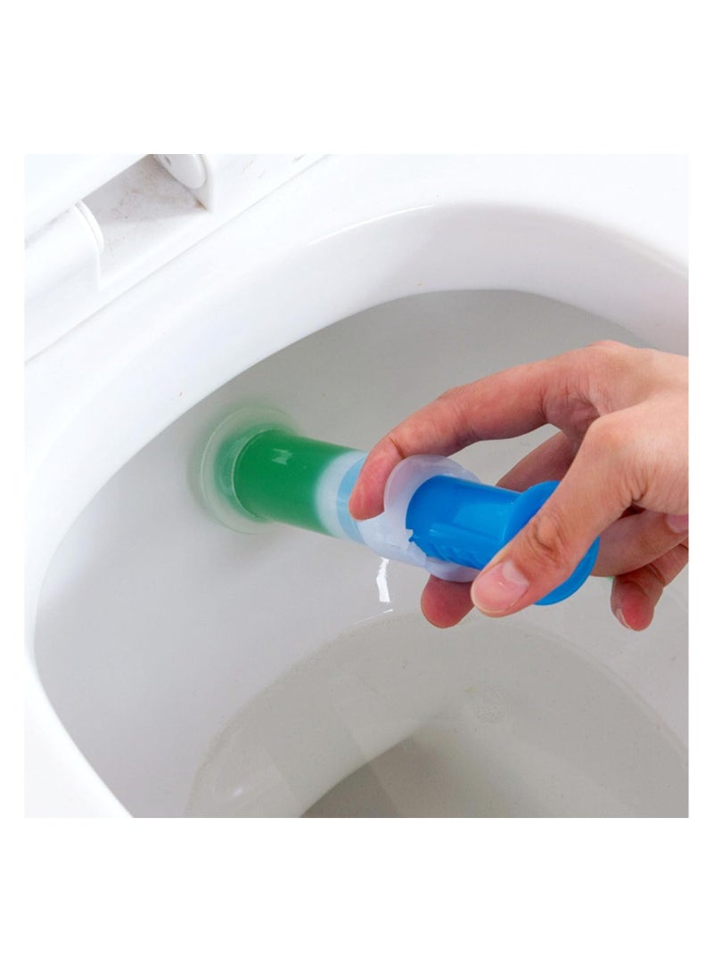 Fresh Toilet Gel - Original with Refreshing Flower Seal, Eliminates Limescale Build-Up and Stains, Air Freshener Effect Sea - Image 3