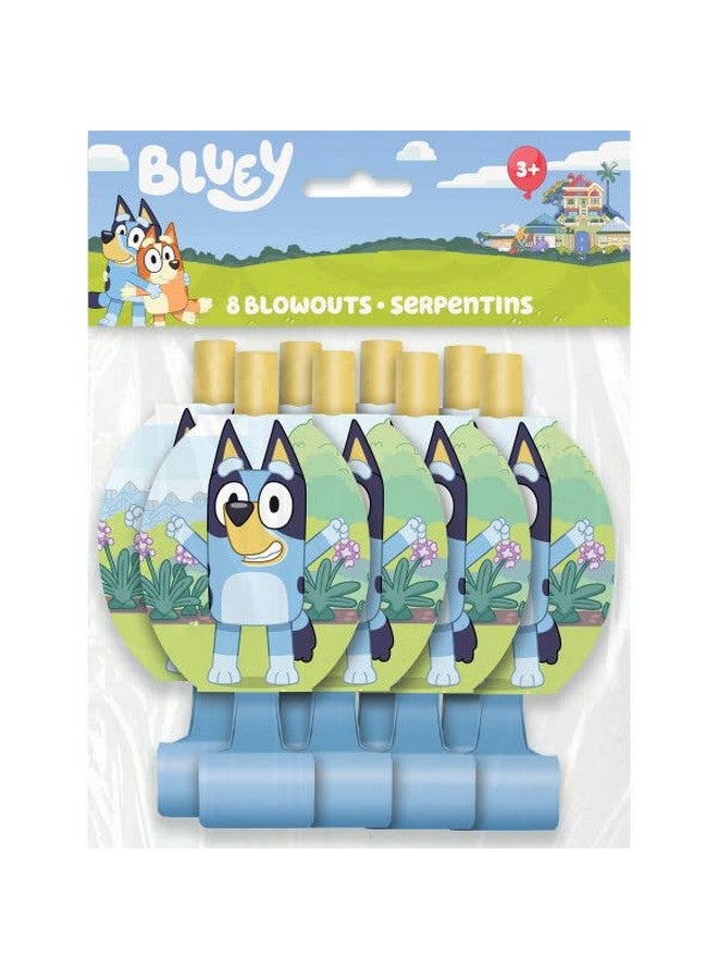 Unique حزمة مستلزمات حفلة عيد ميلاد بلوى الفريدة تشمل 8 قبعات حفلة، 8 صفارات و 1 ورقة ملصقات ديناصور - Image 5