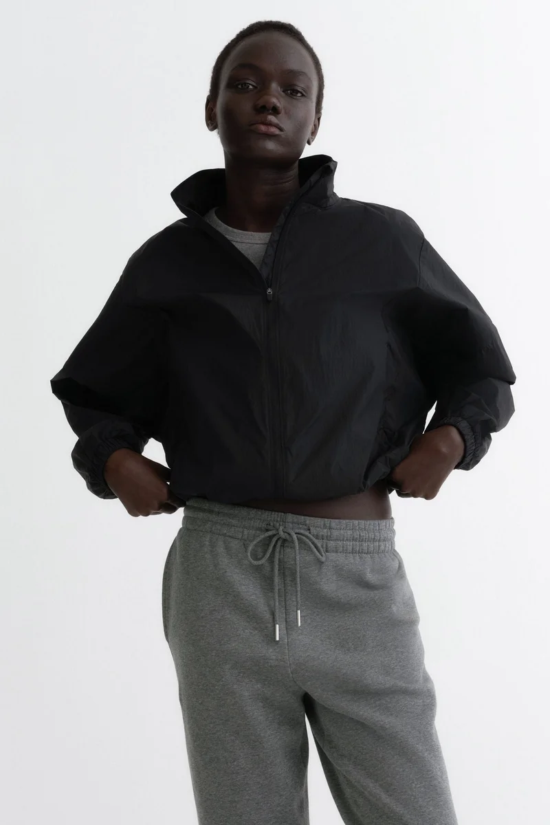 اتش اند ام بنطلون رياضي من مزيج القطن