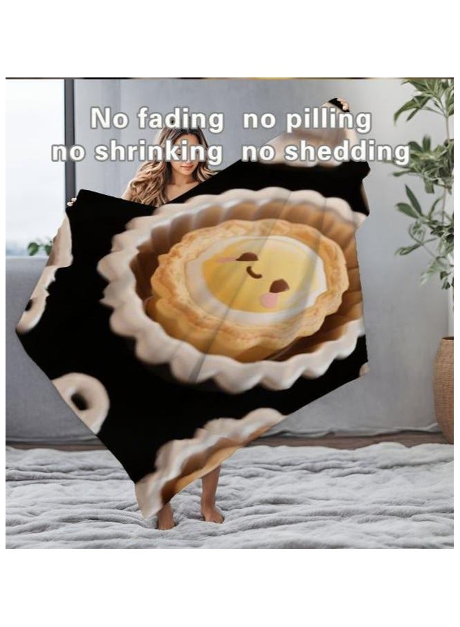 عام بطانية رقيقة من الفانيلا (دافئة ومريحة، ومناسبة للنوم واستخدام الألعاب وإزالة الغبار ومقاومة للرمل) 150 سم * 200 سم - 77 - Image 4