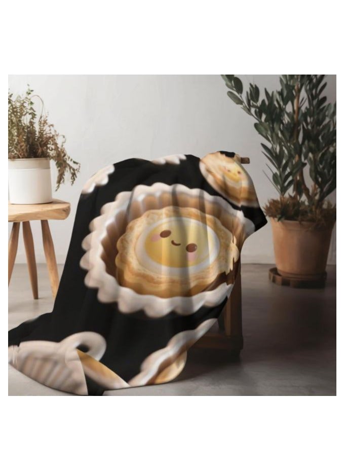 عام بطانية رقيقة من الفانيلا (دافئة ومريحة، ومناسبة للنوم واستخدام الألعاب وإزالة الغبار ومقاومة للرمل) 150 سم * 200 سم - 77 - Image 5