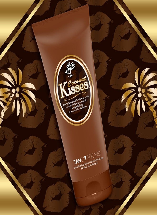 Ed Hardy Coconut Kisses Golden Tanning Lotion Cruelty Free, Gluten Free, Mineral Oil Free, DHA Free for All skin type, 3.4 oz - Image 4