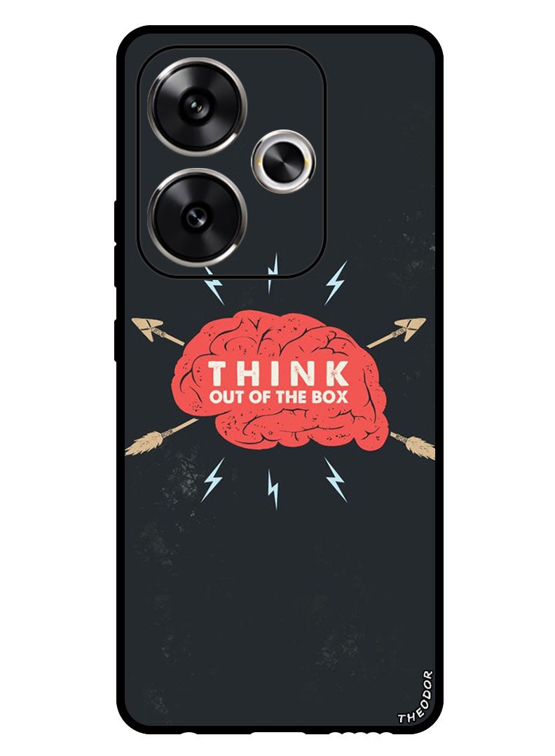 Theodor Protective Case Anti Scratch Shock Proof Bumper Cover For Xiaomi Redmi Turbo 3 Think out of the box (2) - Image 1