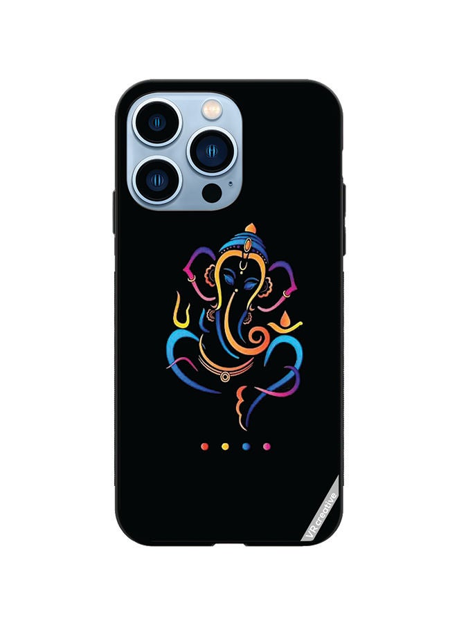 VR CREATIVE Protective Case Cover For Apple iPhone 13 Pro Max Ganesh Ji Design Multicolour - Image 1