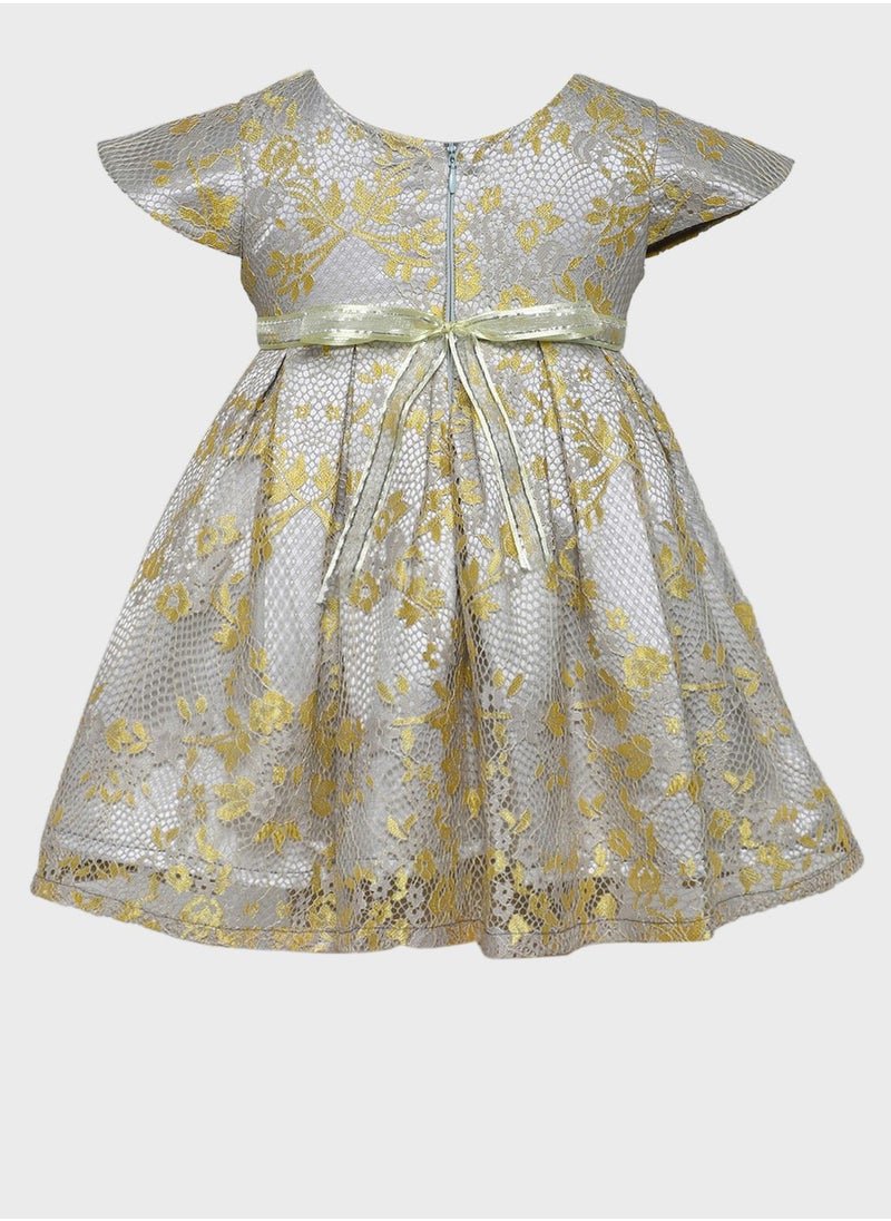 Many Frocks & Kids Lace Midi Dress  - Image 3