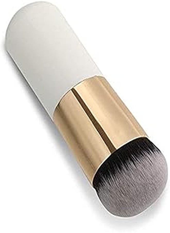 Generic 1PCS Portable Big Round Head Makeup Brush Beauty Cosmetic Brush Foundation Brush Blush Brush Face Powder Brush BB Cream Brush for Daily Use or Travel 