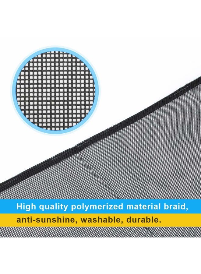 Luxiv Full Mesh Central Air Conditioner Cover, All Seasons Mesh Air Conditioner Leaf Guard AC Cover for Outdoor Central Ac (31.5 x 31.5 x 35.5) - Image 3