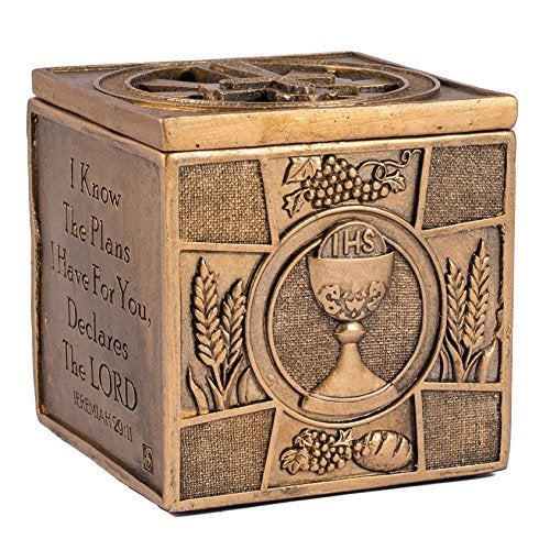 Roman Joseph's Studio by Roman, Confirmation Collection, 3.75"H MULT SACRAMENT KEEPSAKE, Home Décor, Devout Gift, Prayerful Inspiration (3x3x3) - Image 3