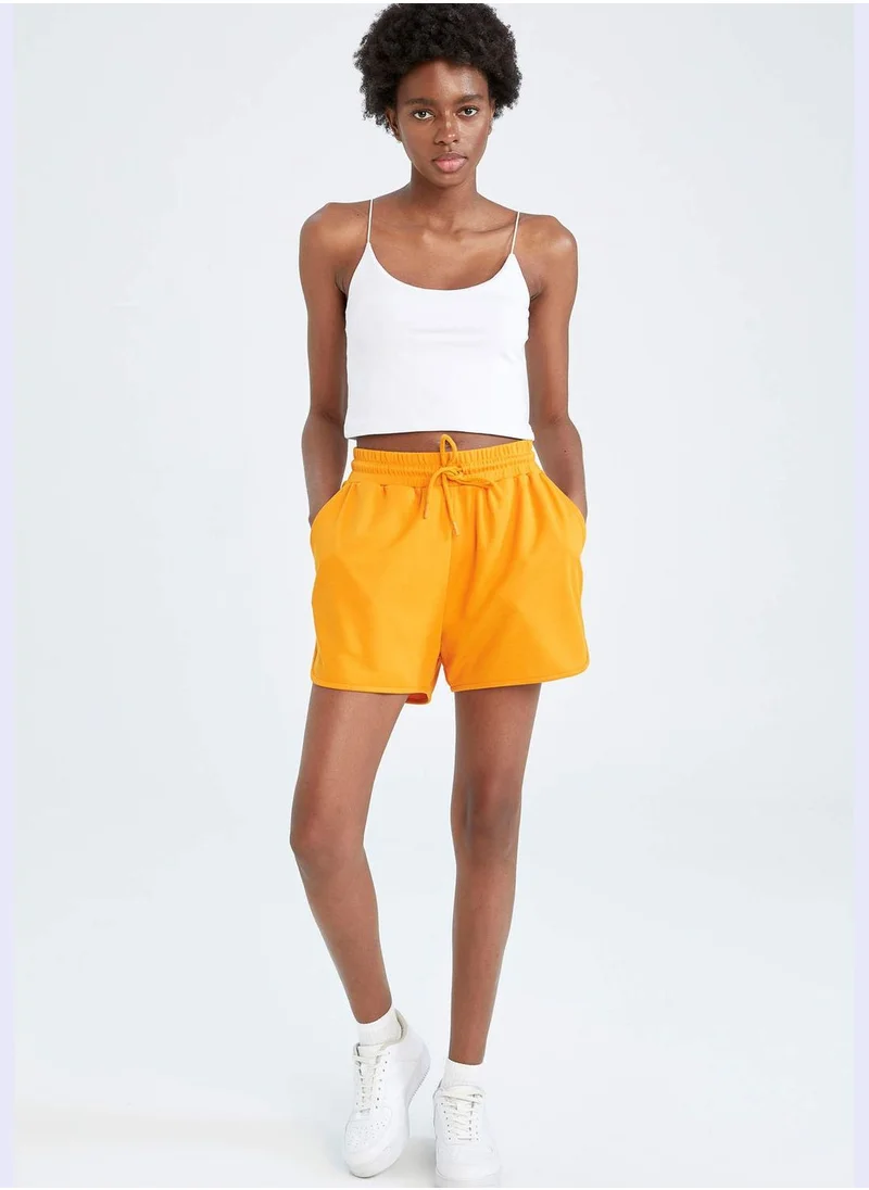 DeFacto Elasticated Tie Waist Mini Short