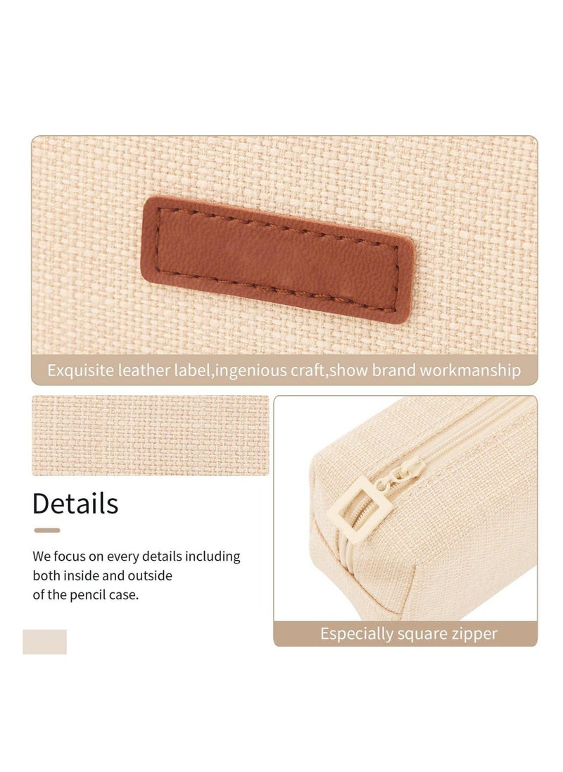 Small Pencil Case Beige  - Image 5
