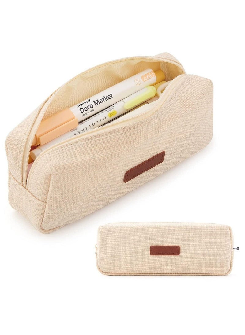 Small Pencil Case Beige  - Image 1