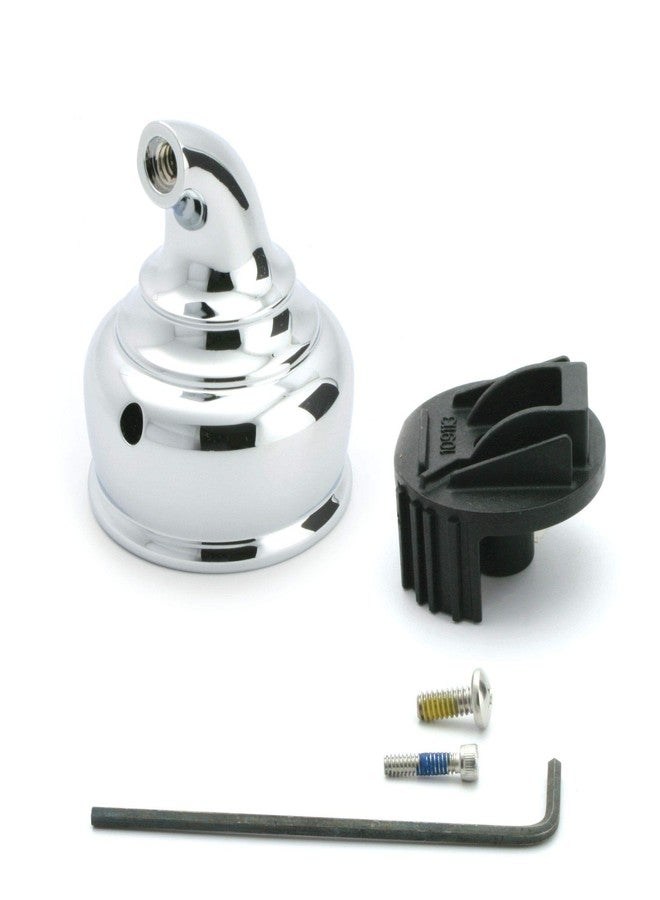 Moen 95606 Monticello Replacement Handle Hub Kit, Chrome - Image 1
