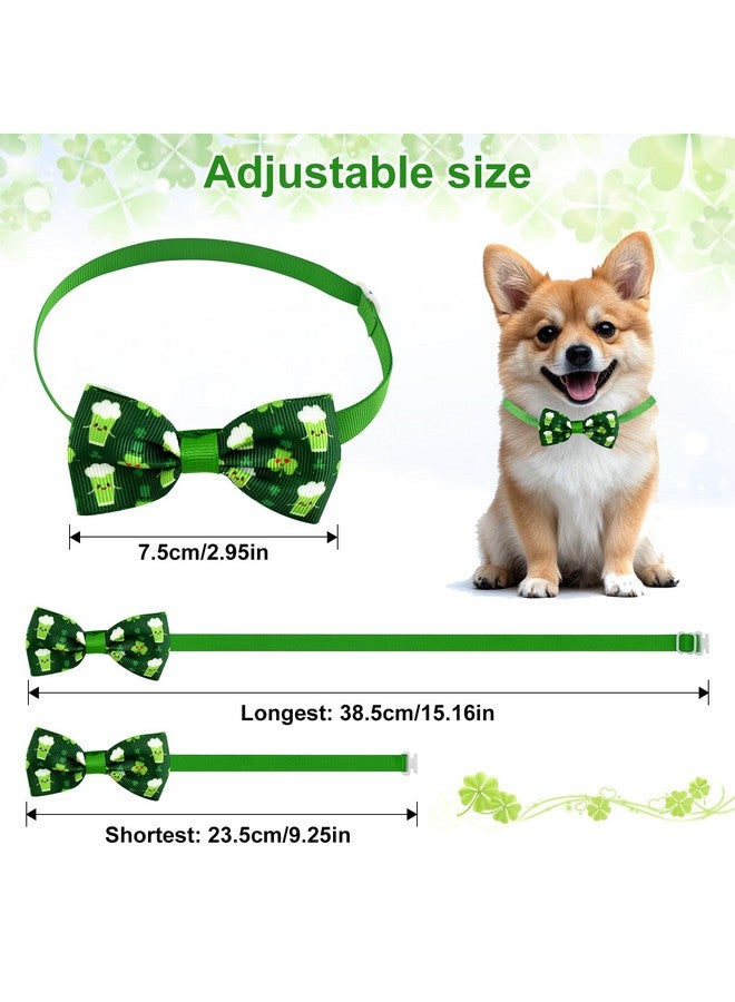 مجموعة مناديل الكلاب الخضراء من Enmaiys، منديل كلاب أخضر، وشاح صيفي ربيعي مثلث قابل للعكس، ربطة عنق على شكل فراشة للأولاد والبنات، قماش متين للكلاب الصغيرة والمتوسطة الحجم لمحبي بوسطن سيلتيكس - Image 4