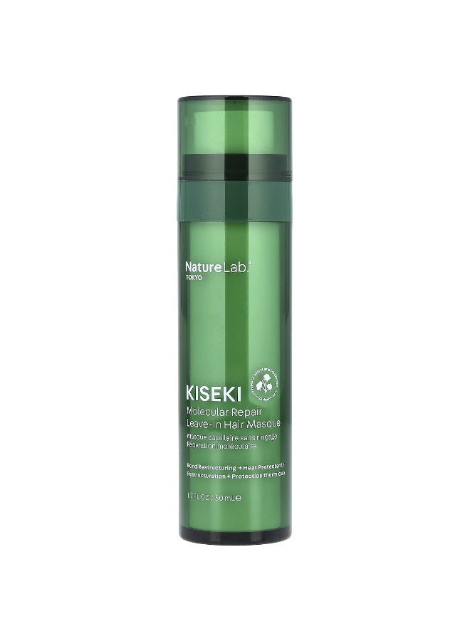 NatureLab. TOKYO NatureLab Tokyo, Kiseki, Molecular Repair Leave-In Hair Masque, 1.7 fl oz (50 ml) - Image 1