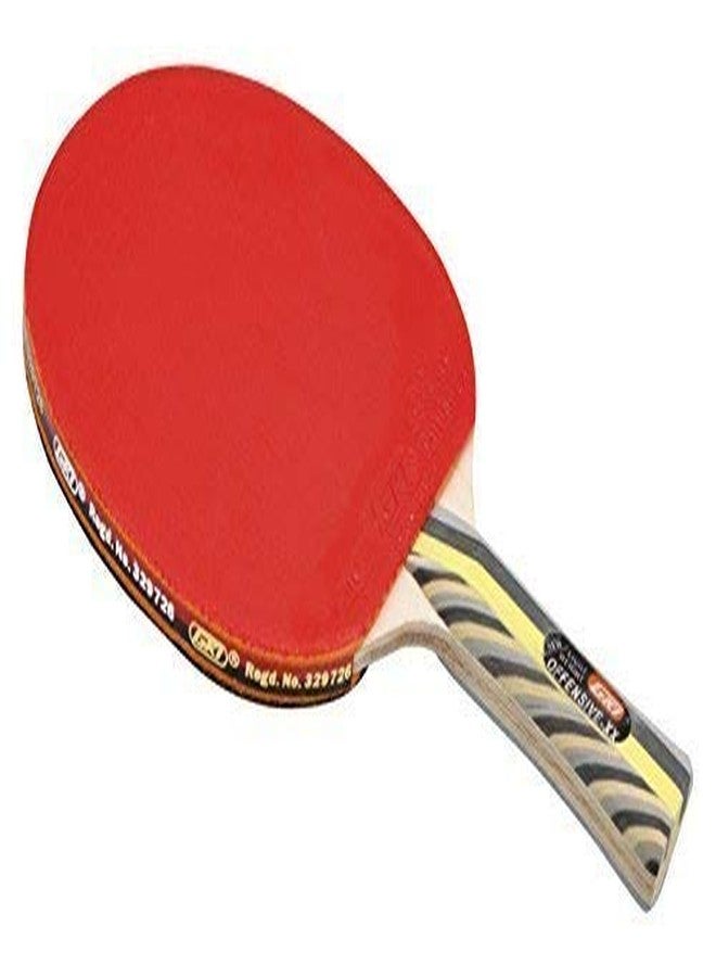 GKI MONEX Offensive XX Computerised Printed Cover Table Tennis Racquet - Image 3
