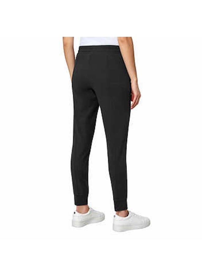 Mondetta Women's Cozy Warm Fleece Jogger Pant with Pockets, Black, L - Image 2