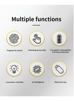 TUYA Smart Electronic Fingerprint Cabinet Drawer and Furniture Lock  - Image 3