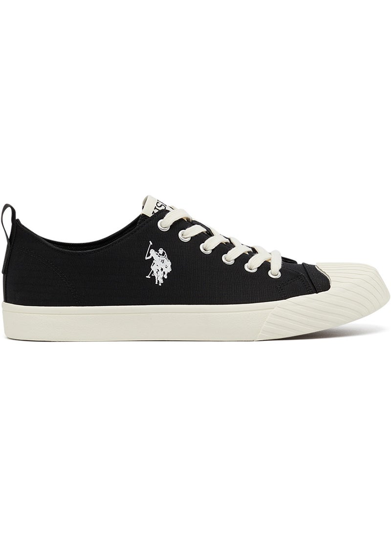 U.S. Polo Assn. - Men's Black Low-Top Canvas Sneakers - Iconic Branding for a Clean Look - Image 1