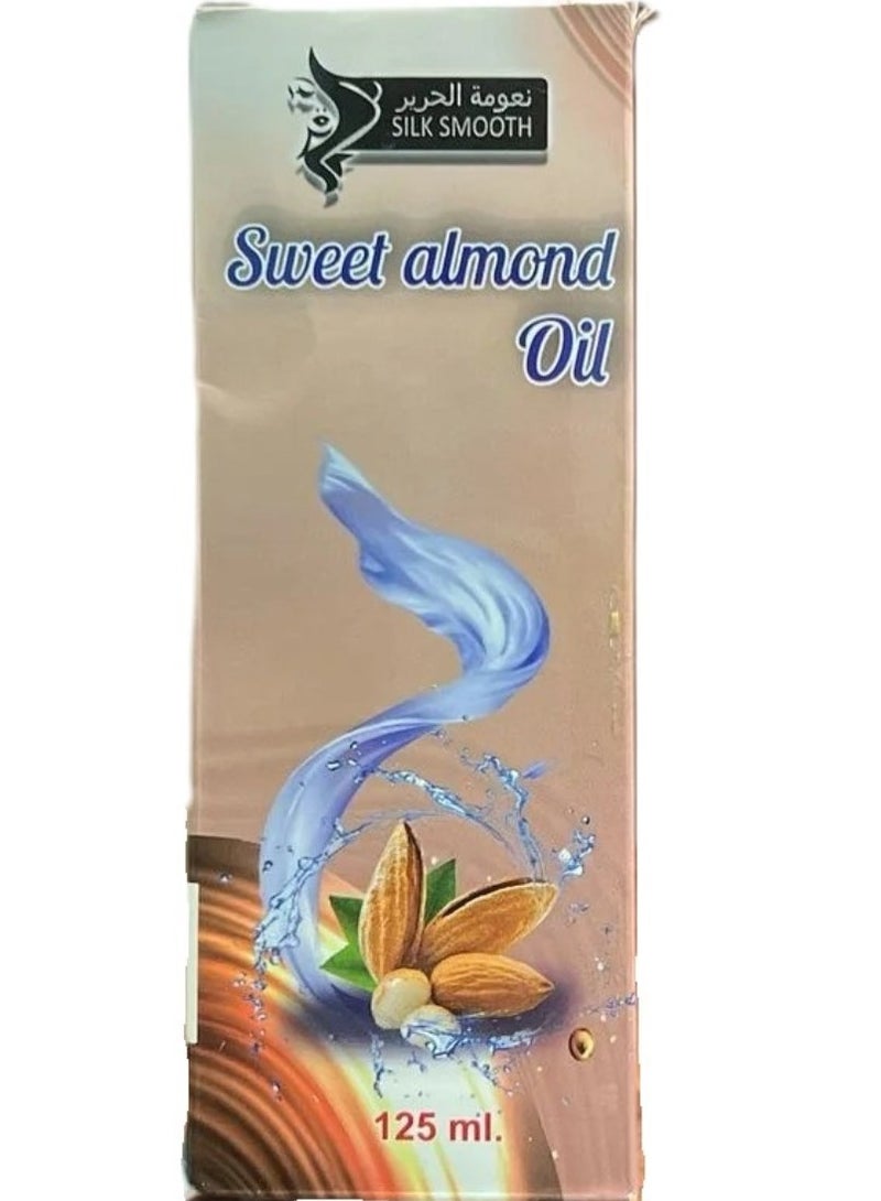 SILK SMOOTH Sweet alond oil For hair 125ml