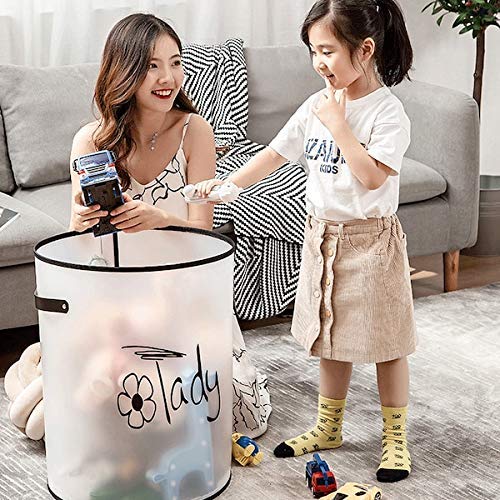 Ad Fresh Large Storage Bins,Plastic Laundry Basket Collapsible Storage Baskets for Home,Office,Toy Organizer,Home Decor Kids Toy Storage Container - Image 2