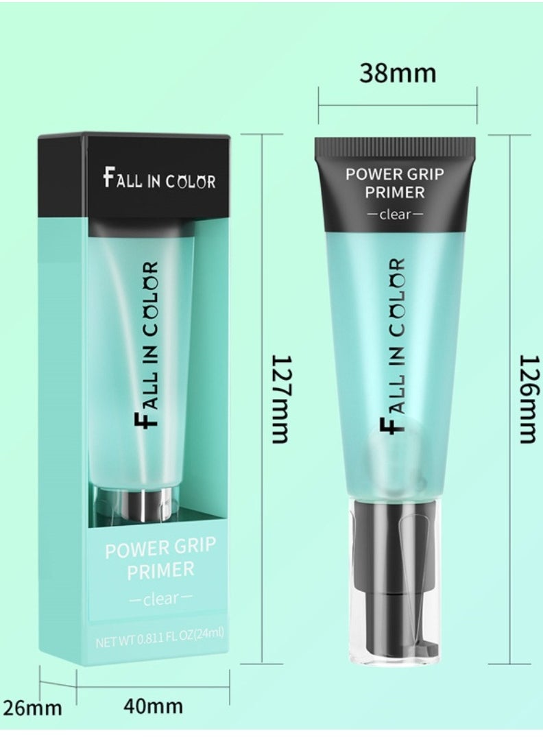 FALL IN COLOR - Power Grip Primer Gel Hydrating Face Primer Makeup Primer for Smooth Skin and Long Lasting Makeup Smooths Skin and Holds Makeup Long Lasting Pore Blurring Smoothest and Brightens Skin Primer 24ml - Image 1
