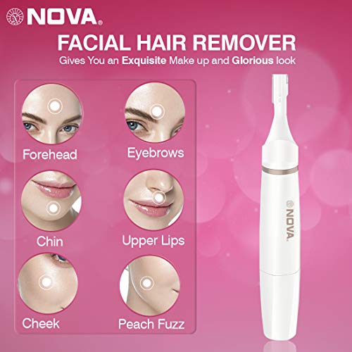 Nova NLS 532 Sensi Trim Multi kit female Epilator (White) - Image 2