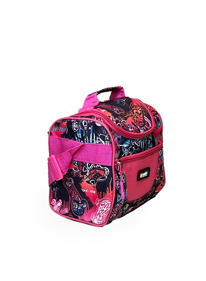 nuzki Nuzki Kids Insulated Lunch bag, Cooler Bag Travel Lunch Tote Bags With Adjustable Strap For School Children Student  - Image 2
