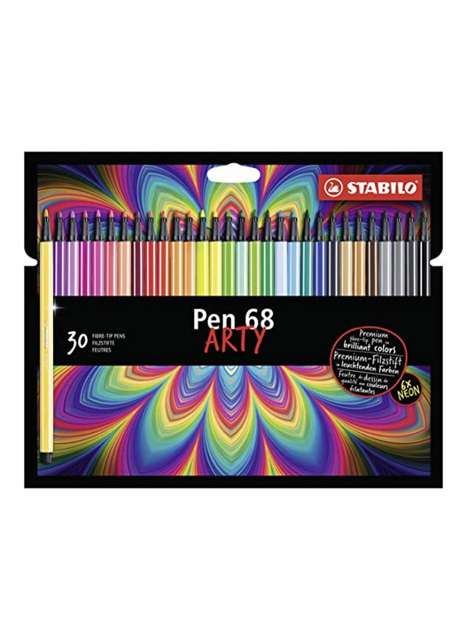 STABILO Stabilo Pen 68 Arty Wallet - 30 