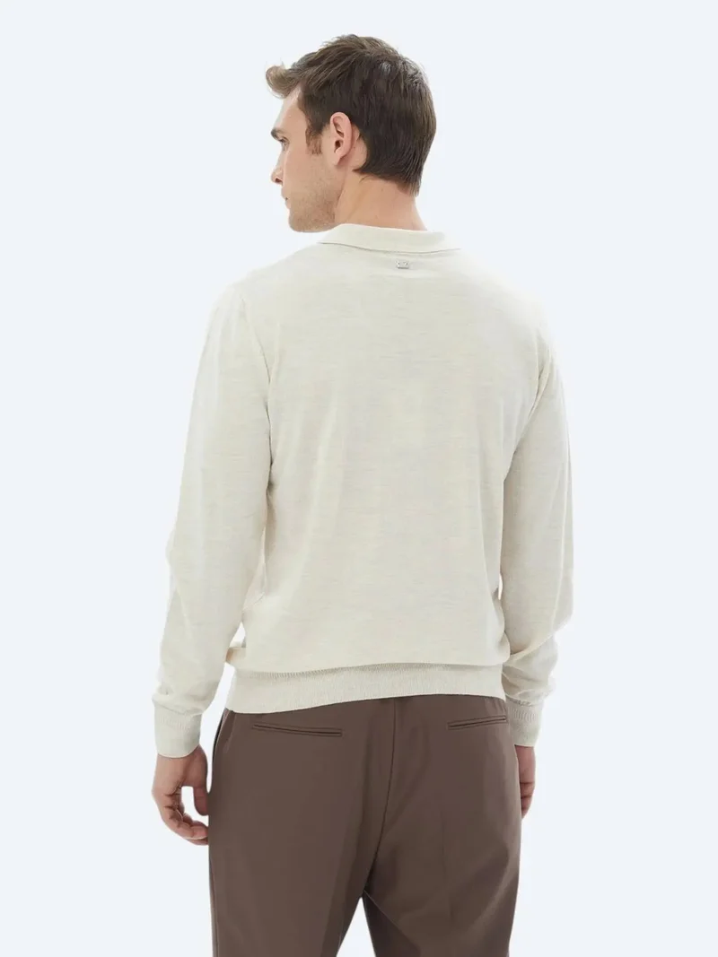 Kip Beige Knitwear Sweatshirt