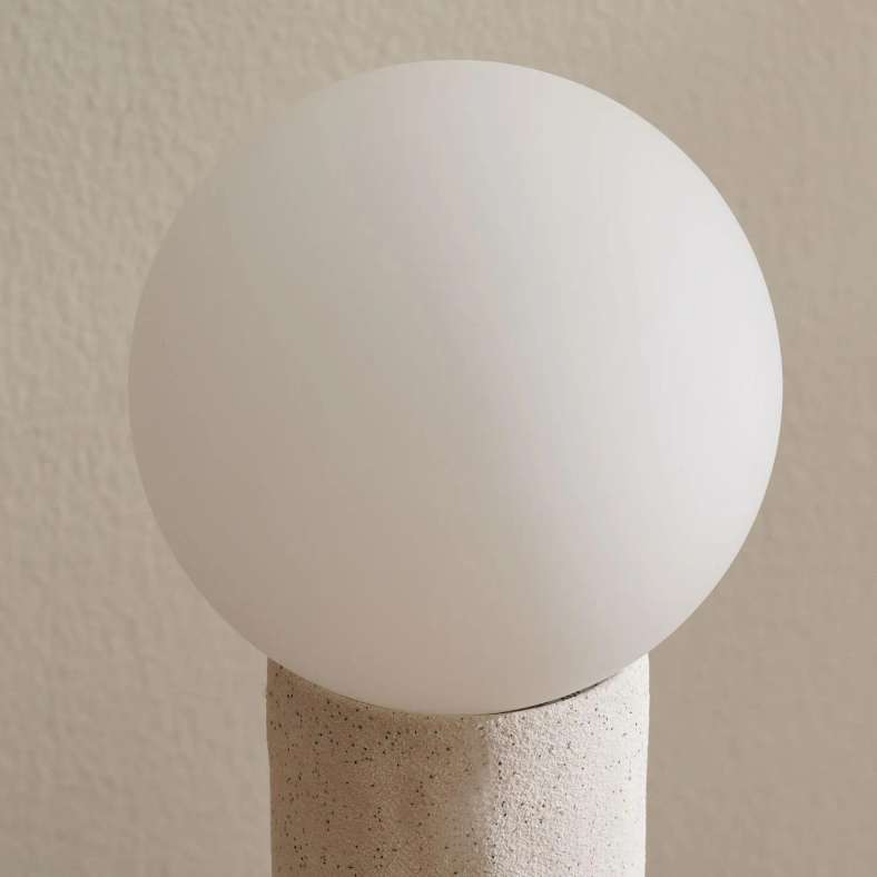 Pan Home Ceramic Table Lamp - Beige - 1 Piece - Image 3
