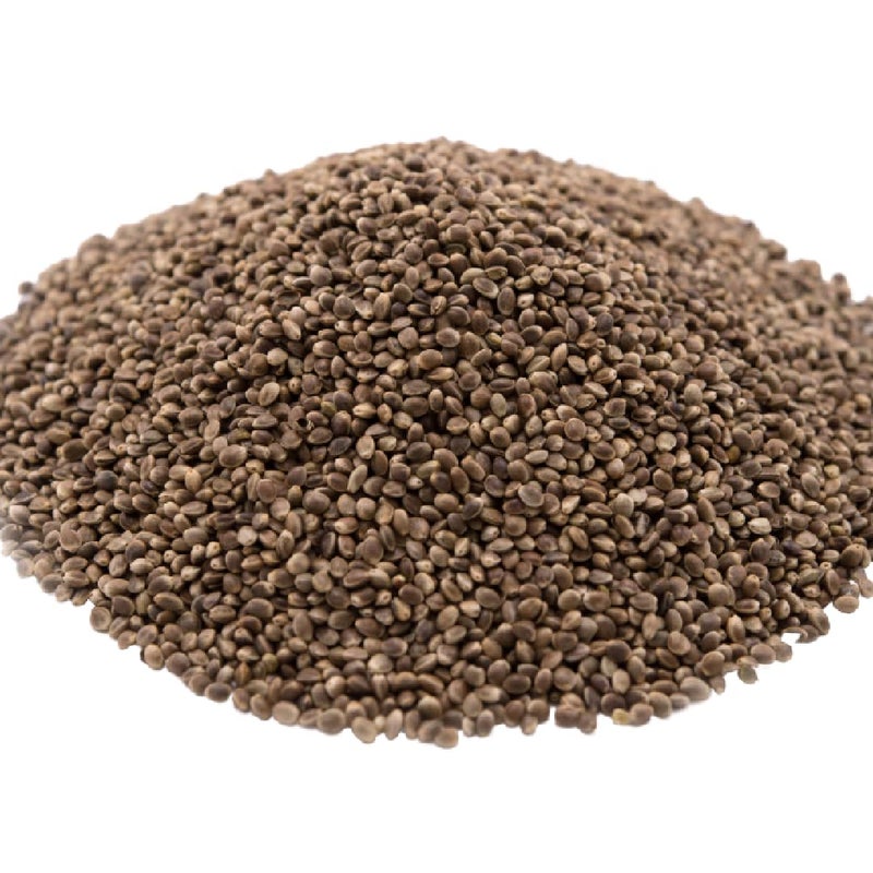 GERBS Roasted Unsalted Whole Hemp Seeds 4 lbs. | Dry Roasted, Resealable Bag | Bold, Nutty Flavor & Crunch | Top 14 Allergen-Free - Image 1