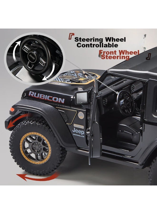 Black Mamba Mustang Robin Hood 1：18 White Suv Off-road Realistic Alloy Toy, Children's Car Model, Collectible Display Piece - Image 3
