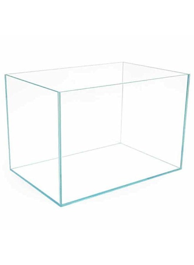 Glass Aquarium Tank – Modern Clear Fish Tank for Home or Office, Minimalist Design, Betta Fish Tank Aquarium, Shrimp & Small Fish Tank Aquarium | 10 gallons | 40 liters | 50 cm x 27 cm x 30 cm | 5mm glass - Image 1