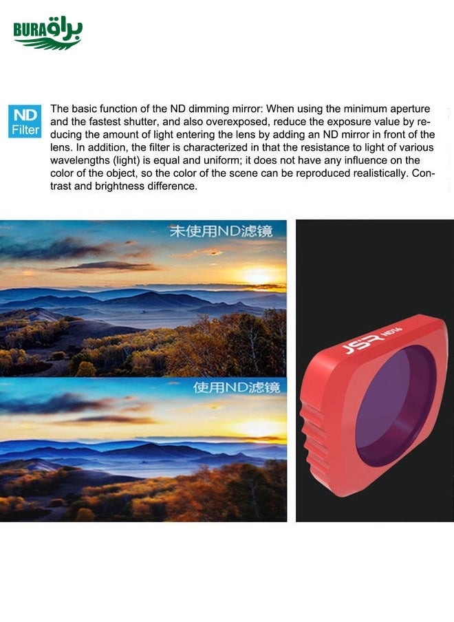 BURAQ HD Camera ND64 Lens Filter for DJI OSMO Pocket  - Image 4