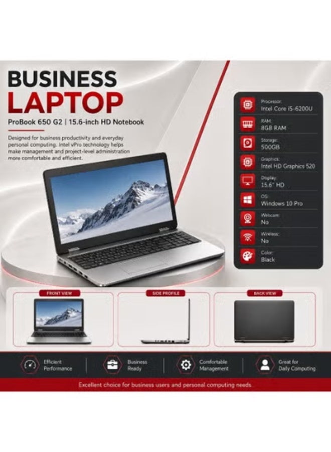 جهاز كمبيوتر محمول للأعمال معالج i7 رام 16 جيجابايت هارد 256 جيجابايت SSD شاشة 14 بوصة عالية الدقة مع مجموعة ملحقات كاملة تشمل حامل ألومنيوم دوار وماوس لاسلكي وحقيبة ظهر ذكية - Image 2