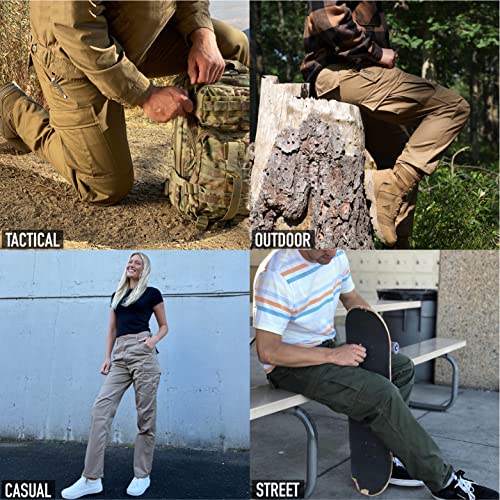 ROTHCO سروال روثكو التكتيكي BDU - سروال خارجي متين للرحلات، 6 ألوان تمويه صحراوي، S - Image 5