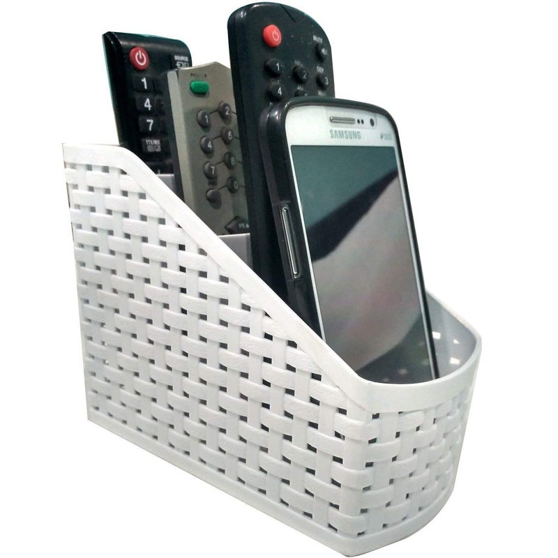 Kuber Industries Heart Home 1 Piece Plastic Multipurpose Storage Basket for Bathroom, Kitchen, Office (Multi) - CTHH018774 - Image 1