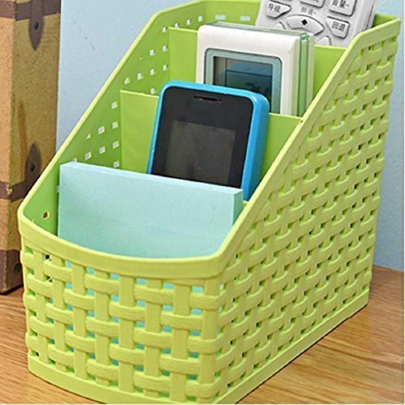 Kuber Industries Heart Home 1 Piece Plastic Multipurpose Storage Basket for Bathroom, Kitchen, Office (Multi) - CTHH018774 - Image 3