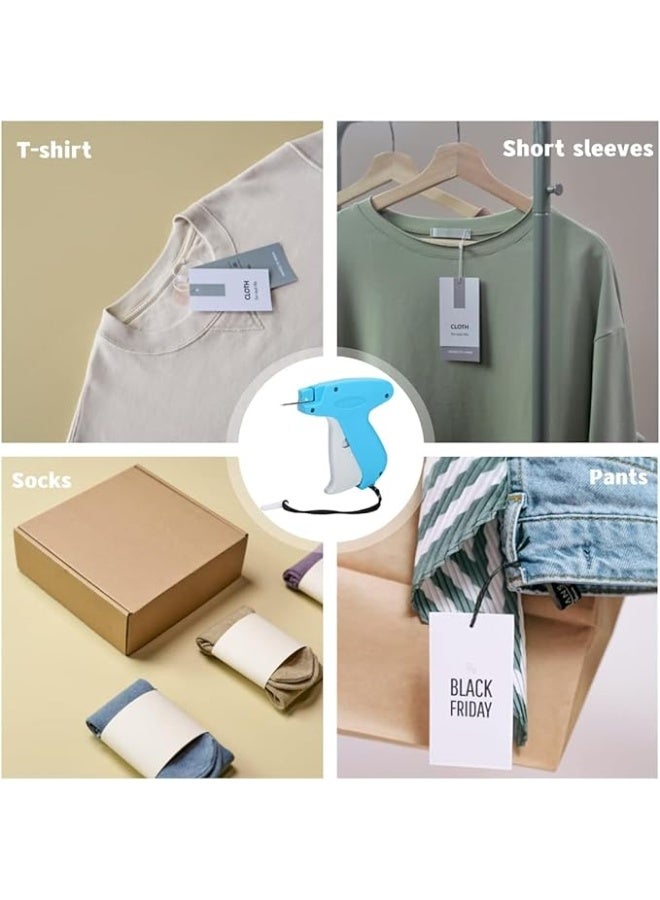 My souq Garment Price Tagging Gun Clothing Label Attacher Machine with Needle and Wrist Strap - Blue/Grey - Image 3