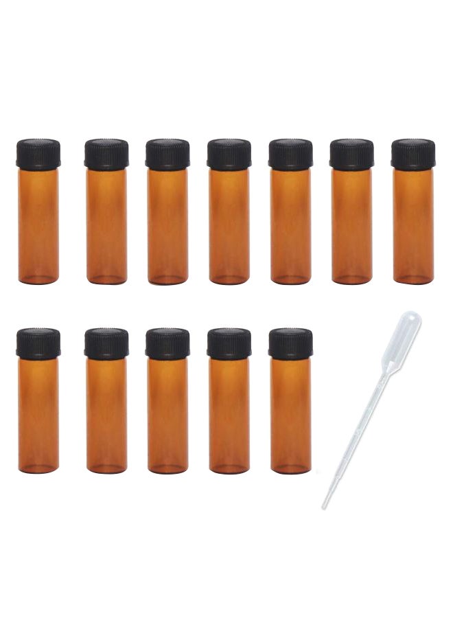 ZbFwmx Pack Of 12 Small Mini Empty Oil Bottle - Image 1