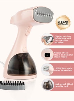 DOSCHER Steam Iron 1500W Handheld Steamer Garment Steamer for Clothes Portable Iron Steam with Strong Penetrating 300ml  - Image 3