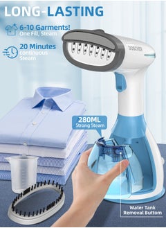 Steam Iron 1500W Handheld Steamer Garment Steamer for Clothes Portable Iron Steam with Strong Penetrating 280ml - pzsku/Z6389092D55048B6EB4EAZ/45/_/1737358631/a619db63-efee-4249-be12-fc854cf44d48