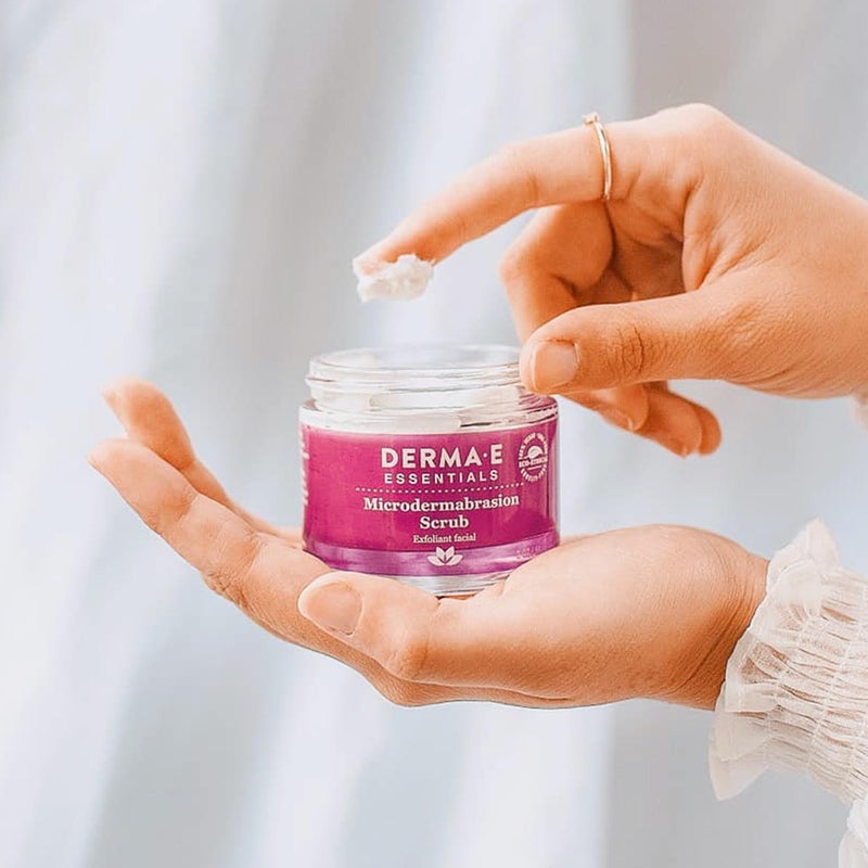 derma-e DERMA E Microdermabrasion Scrub with Dead Sea Salt & Citrus Essential Oils â€“ Facial Exfoliating Scrub Smooths, Revitalizes and Renews â€“ Ideal for Scars and Wrinkles, 2oz - Image 4